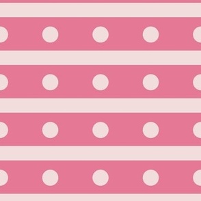 Pink Stripes and Dots