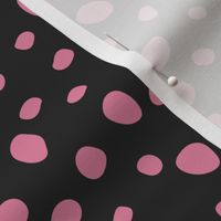 Black and Pink Polka Dots