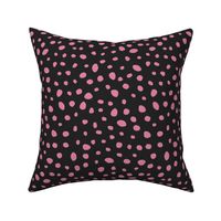 Black and Pink Polka Dots