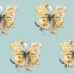 Butterflies flutterbies mint