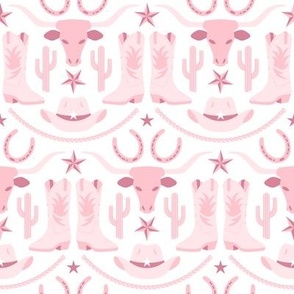 Old Wild West (Pink and White)