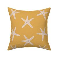 Twinkling Tides- bright yellow background