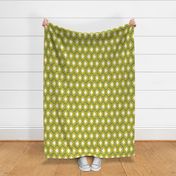 cozy shapes/lime citrine green/large