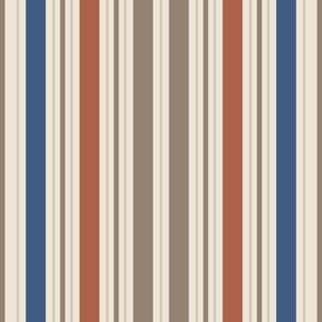 Blue Ridge Autumn Stripes / Large