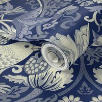 Berry Bandit in Gorgeous Garden - navy blue, large 