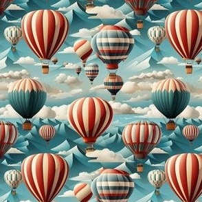 Hot Air Balloons - small