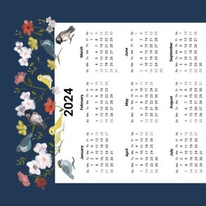 Busy birds 2024 calendar