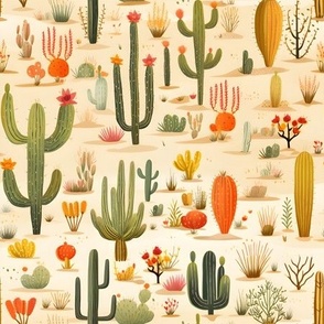 Desert Cactus - medium