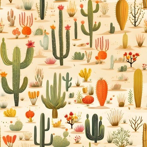 Desert Cactus - large