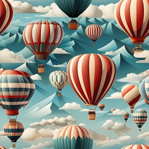 Hot Air Balloons - large