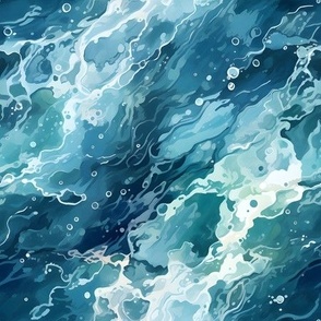 Ocean Waves - medium