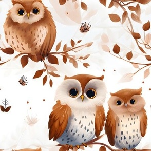 Brown Owls - medium