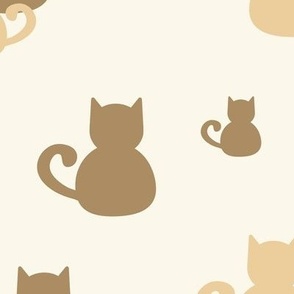 Minimalist Kitten Clan Cats Medium