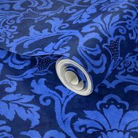 Blue Damask smaller scale