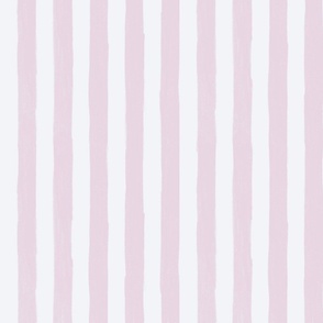 Rose Quartz Pink Baby Girl Nursery Hand-drawn Organic Textured Stripes