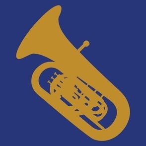 Tuba, Tuba Player, Concert Band, Marching Band, Color Guard, High School Marching Band, College Marching Band, Orchestra, Blue & Gold, Blue & yellow