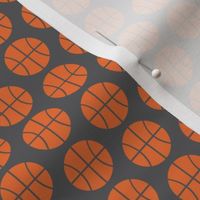 Small Half-Drop Orange Basketball