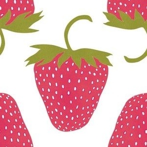 medium scale // strawberries