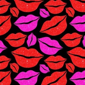 Red and Pink Lips