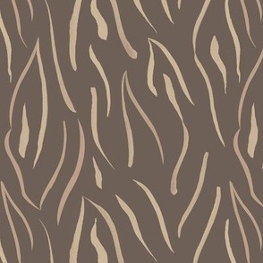Animal Print in earthy brown tones