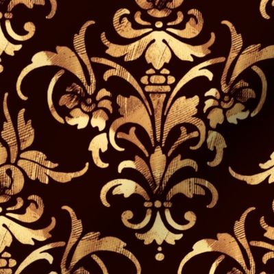 Parquet Damask ~ Dark