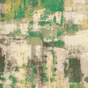 Brush texture painting green