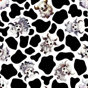 Boo Cows! Black & White