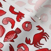 Coastal Crustaceans Seafood Company (Red small scale) 