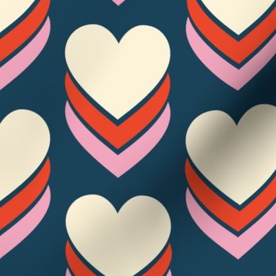 Sweethearts (Jumbo Navy)