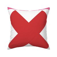 Noughts and Crosses - Candy - Large Cushion fronts combo