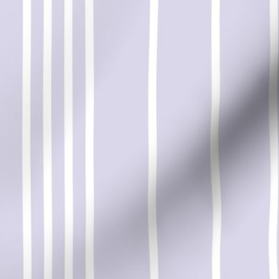Light Purple Stripes, Purple and White