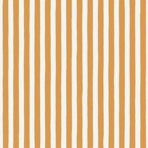 Candy Stripe in warm golden yellow