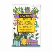 Plantastic Zone Witty Wall Hanging for Plant Lovers