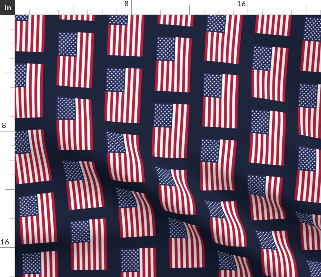American Flag vertical small