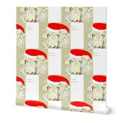 Happy Holiday Cow gift tags