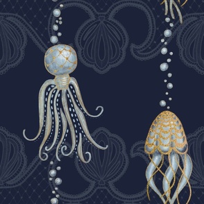 Octopus Tassel - large print