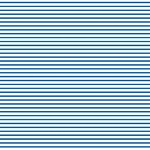 Mini Blue and White Stripes
