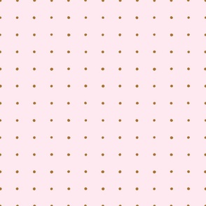 Dot Grid on Pink