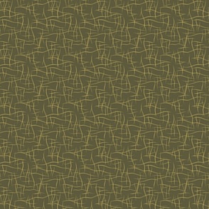 Simple Maximalist Military Green Shapes
