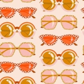 Retro Sunglasses – Retro Sunshine on Cream