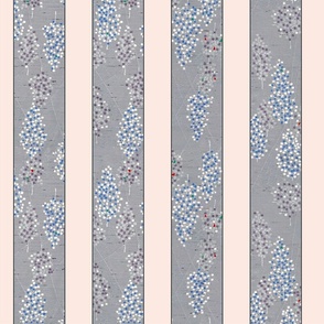 Kimono Mini Stripe - Blossom / Powder Pink