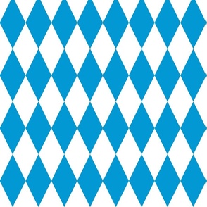 Oktoberfest checkerboard blue white