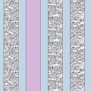 Rainbow Kimono Mini Stripes - Smallprint / No.17