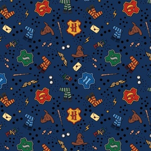 POTTER ICONS-NAVY