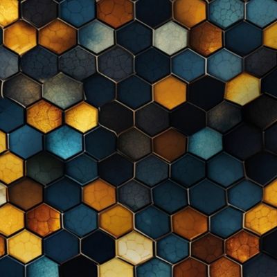 HexaFusion: Blue, Yellow, Copper