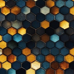 HexaFusion: Blue, Yellow, Copper