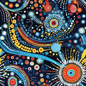 Starry Tangle in Aboriginal Art