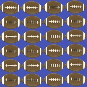 Football Royal Blue Small Scale