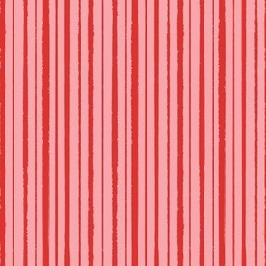 Textured Stripes-red and pink