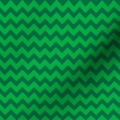 Emerald Christmas Chevron